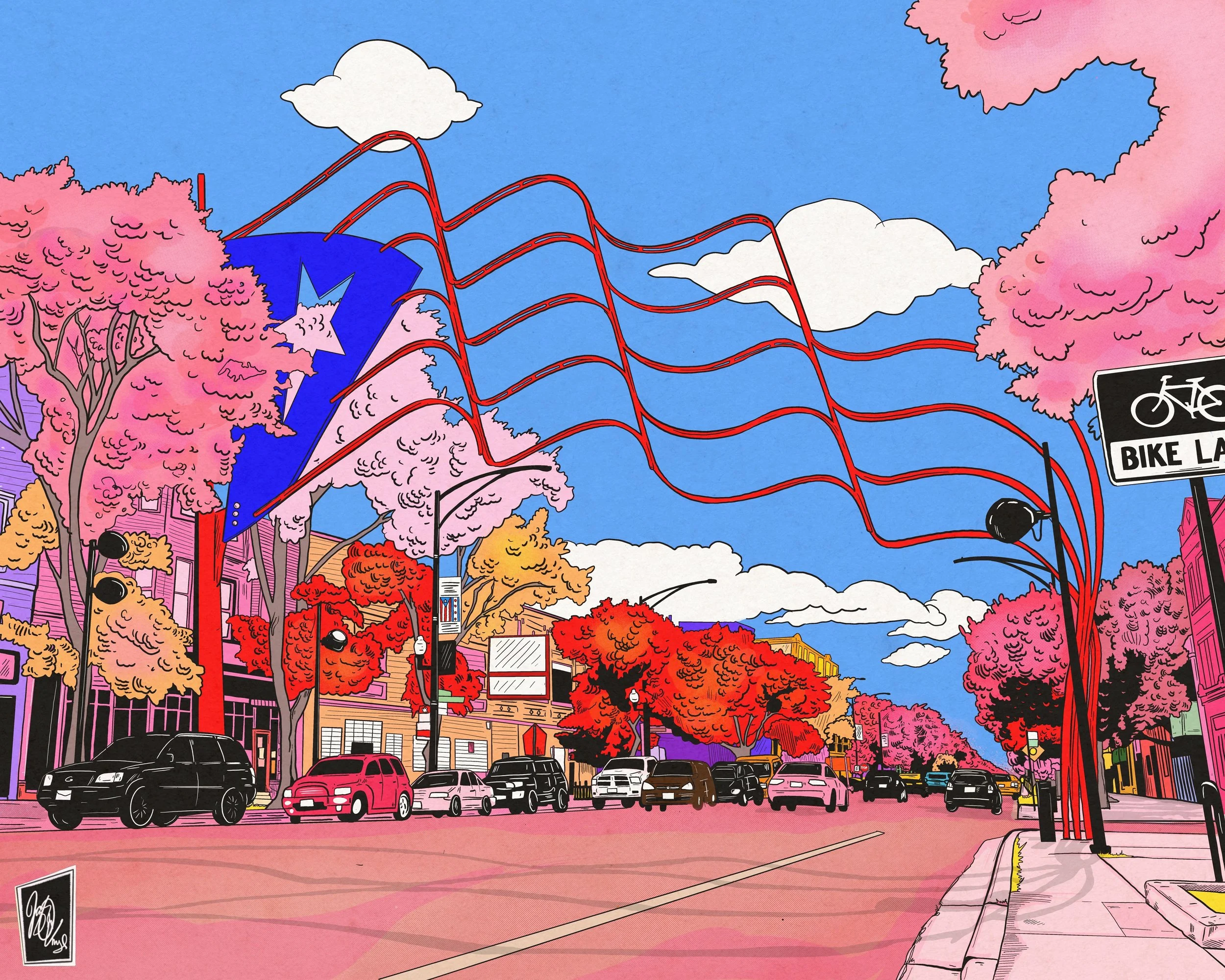 Chicago Forever Illustrations – Bold, Colorful Art Celebrating the